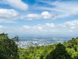 Blue sky and white clouds Stock Footage