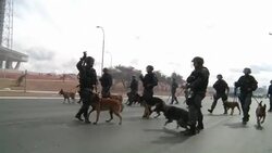 CLEAN : Brazil: violent clashes between police, pr News Clip