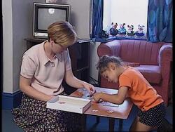 UK: 6 YEAR OLD GIRL STANDS IN FOR PRINCESS DIANA AT PUBLIC ENGAGEMENT News Clip