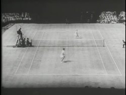 Tennis player Althea Gibson waves from a convertible during a ticker-tape-parade after winning at Wimbledon and receiving the Venus Rosewater Dish from Queen Elizabeth II. News Clip