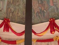 Tilt Down Close Up Shot Magellans Cross Cebu Bohol Philippines Stock Footage