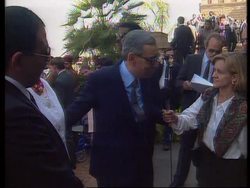 South Africa - World Leaders Arrive News Clip