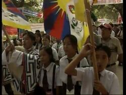 VOICER  Protests as world social forum opens News Clip