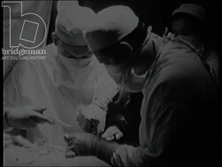 Establishing shots of Paris and its colleges and universities, 1951 Stock Footage