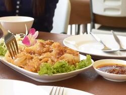 jellyfish salad Stock Footage