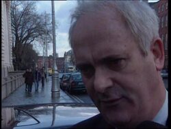 IRELAND: DUBLIN: REACTION TO IRA LONDON DOCKLANDS BOMBING News Clip