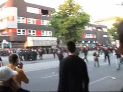 CLEAN: May Day explodes into riots in Berlin News Clip