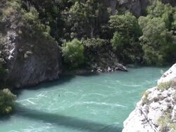 bungee jump New Zealand Stock Footage
