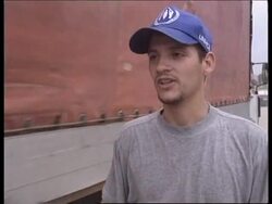 ALBANIA: KOSOVO: REFUGEES ATTEMPT JOURNEY HOME News Clip