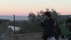 CLEAN : Greek defence minister visits migrant hotspot Lesbos News Clip