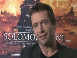 Solomon Kane Interview with James Purefoy Stock Footage