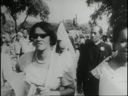 Civil rights supporters gather in Washington, D.C., on August 28, 1963, for the March on Washington for Jobs and Freedom. News Clip