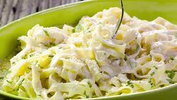 Fettuccine Stock Footage