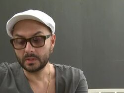 INTERVIEW: Kirill Serebrennikov on  the task of the filmmaker at Izmena (Betrayal) Interviews: 69th Venice Film Festival on 8/31/2012 in Venice. (Footage by WireImage Video/Getty Images Entertainment Video) Stock Footage