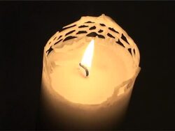 Candle Stock Footage