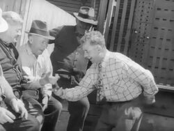 Immigrants playing street games in downtown Trenton Stock Footage