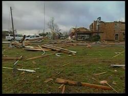 US - Tornado hits New Orleans News Clip