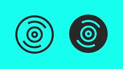 Record - Vector Animate Stock Footage