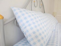 HD Dolly:Bed in a hotel room Stock Footage