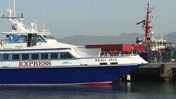 CLEAN : First ferry docks in Turkey with migrants returned from Greece News Clip