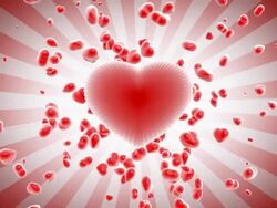 Valentine Hearts Stock Footage