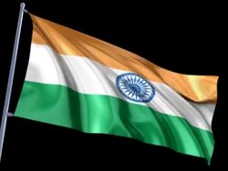 Indian Flag Stock Footage