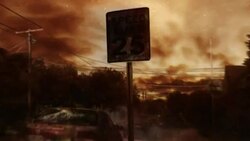 A montage reveals the catastrophic damage a meteor strike would cause in New York City. Stock Footage