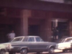 Street Scene Buenos Aires 1972 Stock Footage