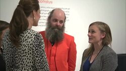 The Duchess of Cambridge visits the Turner Contemporary gallery in Margate News Clip