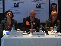 Protest in support of woman convicted of adultery in Iran News Clip