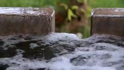 Irrigation canal Stock Footage