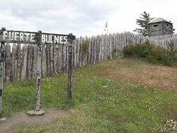 Fuerte Bulnes, Punta Arenas Stock Footage