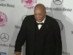 Quincy Jones at 26th Anniversary Carousel of Hope Ball on 10/20/2012 in Beverly Hills, CA.(Footage by WireImage Video/Getty Images Entertainment Video) Stock Footage