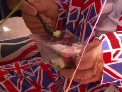 Anticipation as the Duchess of Cambridge Goes into Labour News Clip