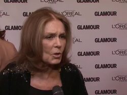 INTERVIEW: Gloria Steinem on tonight's award Stock Footage