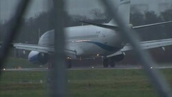 First Syrian refugees approved for relocation in the UK arrive in Scotland to be resettled on the Isle of Bute News Clip