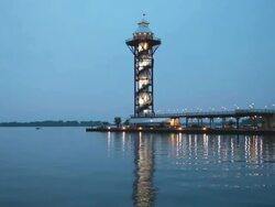 Bicentennial Tower Stock Footage