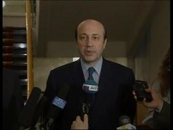 RUSSIA: OPPOSITION TO NATO'S THREATENED ATTACKS IN KOSOVO News Clip