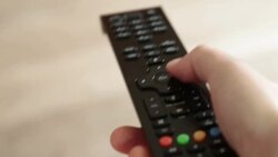 Tv Remote control not working Stock Footage