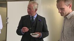 Prince Charles Visits Visits Seaweed Harvesting Plant News Clip