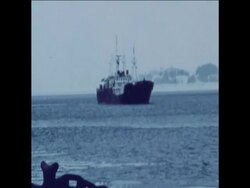 SYND 6-4-72 OFF ALASKA JAPANESE FISHING VESSELS UNDER US COAST GUARD SURVEILLANCE Instructional Video