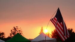 USA American Flag-Time lapse Stock Footage