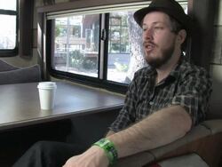Vetiver Interview (clip 6) Stock Footage