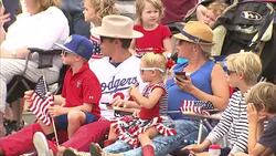 Fourth of July carnival parade in Los Angeles News Clip