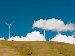 Wind Turbines Stock Footage