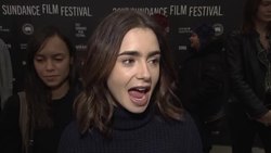 Lilly Collins says film inspired her to be honest about her own past eating disorder News Clip