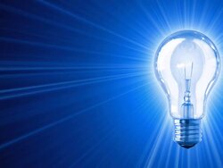 Shine of Idea, Light Bulb (HD1080). Stock Footage