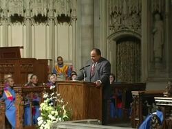 'Realizing the Dream' Martin Luther King Jr Tribute Stock Footage