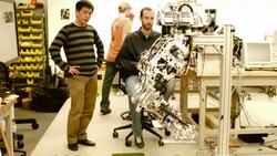 Researchers And Virginia Tech Students Prepare For DARPA Robotics Challenge Stock Footage