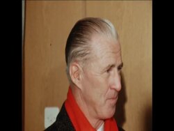 SYND 08/12/1970 NOBEL PEACE PRIZE WINNER DR BORLAUG AIRPORT ARRIVAL AND INTERVIEW News Clip